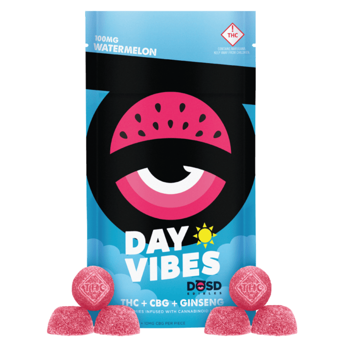 DAY VIBES - Watermelon CBG + Ginseng - 100mg