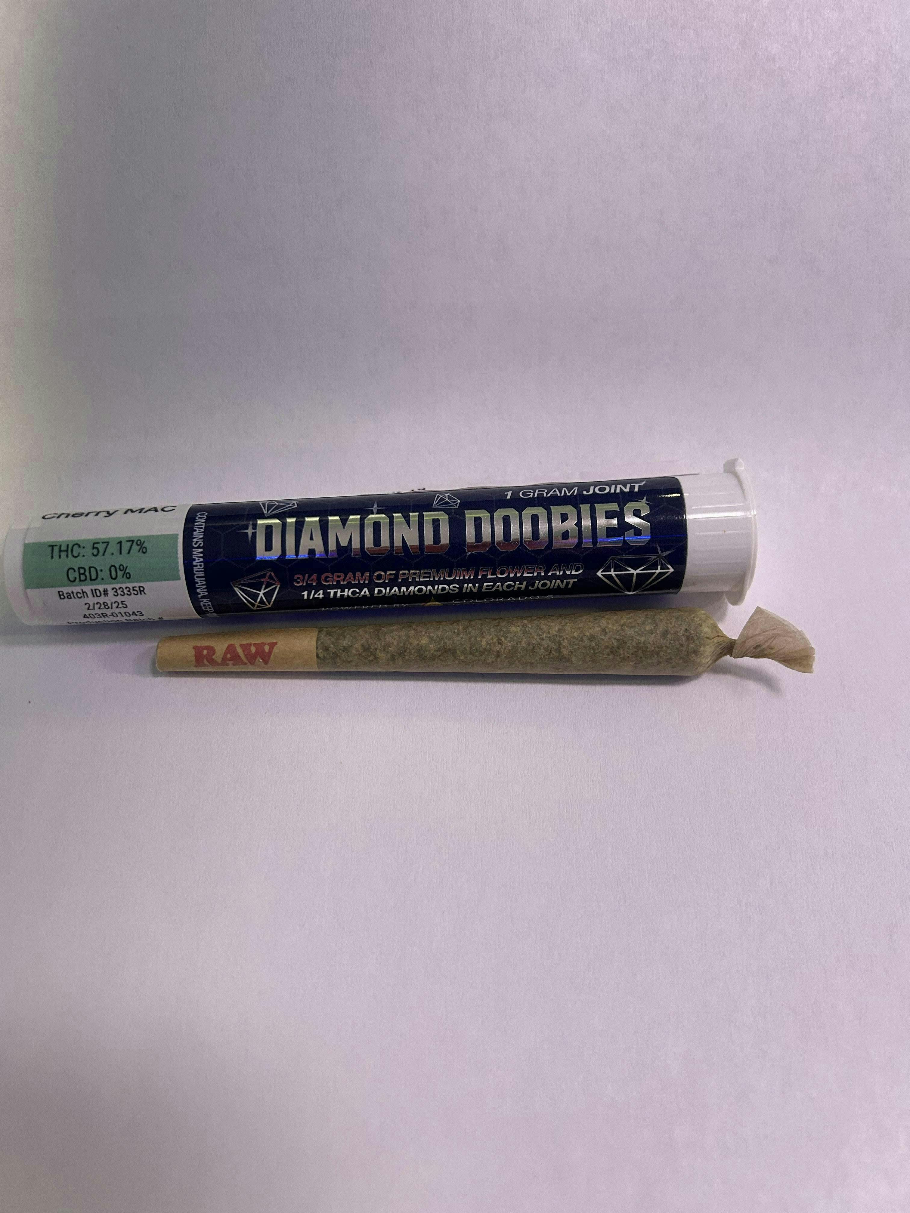 Han Solo Burger -Colorado's Best Dabs Diamond Doobies Infused Joints 1g