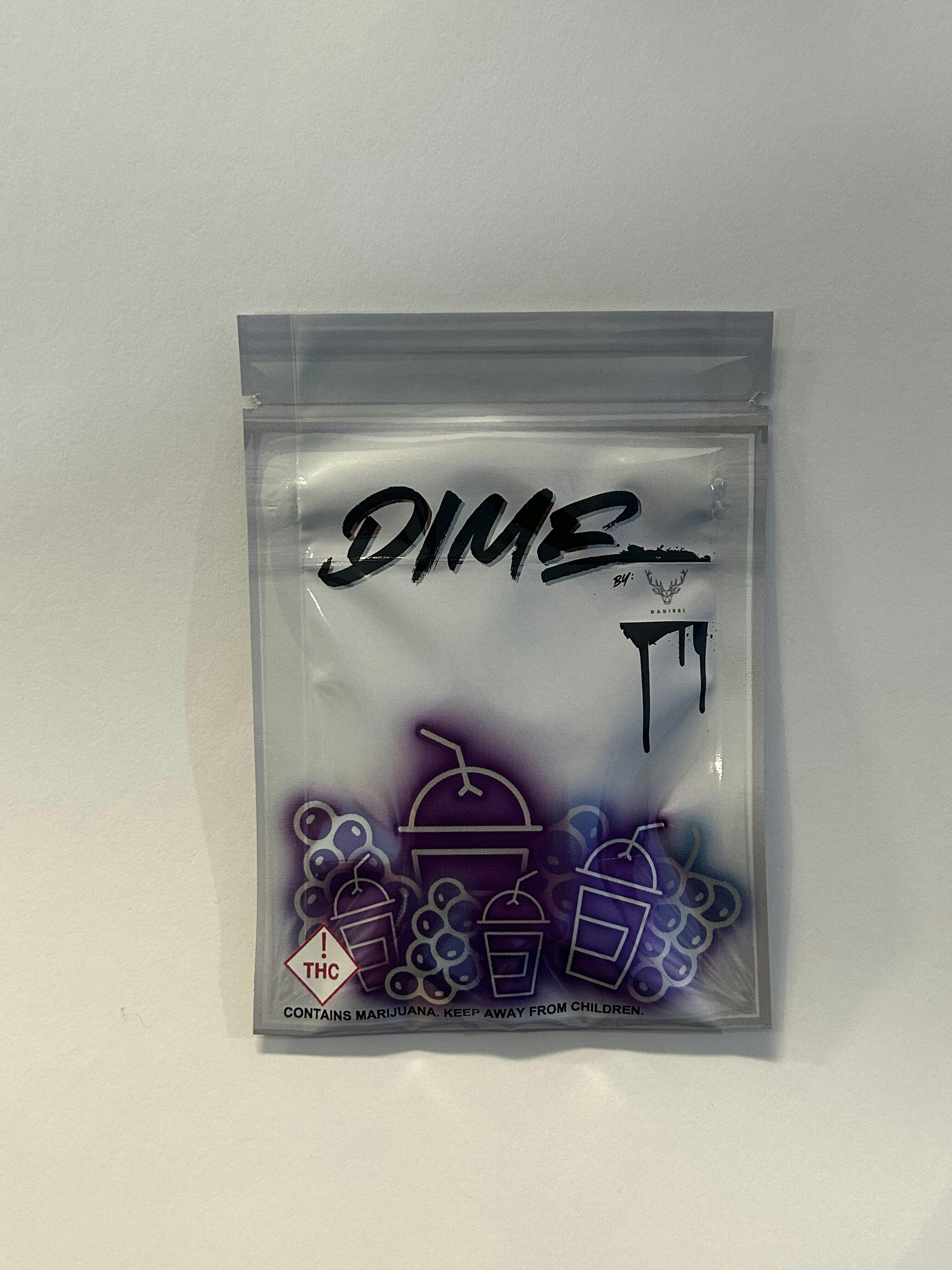 DADiRRi | DIME Infused Pre-Roll 2pk | Grape Purp Slushy