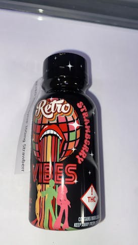Retro Vibes Syrup 100MG - Strawberry