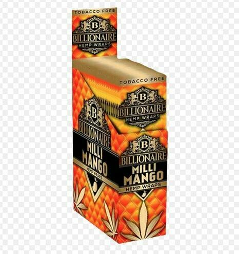 Billionaire Hemp Wraps- Milli Mango