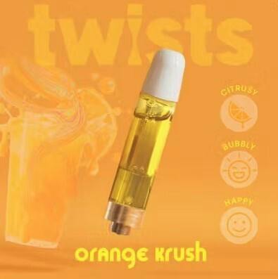 Orange Krush Flavor - "Twists" Cartridge (1000mg) - by Oil®