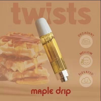 Maple Drip Flavor - "Twists" Cartridge (1000mg) - by Oil®