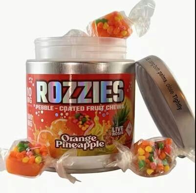 Rozzies Orange Pineapple | Gummies | 10pk | 10mg/ea