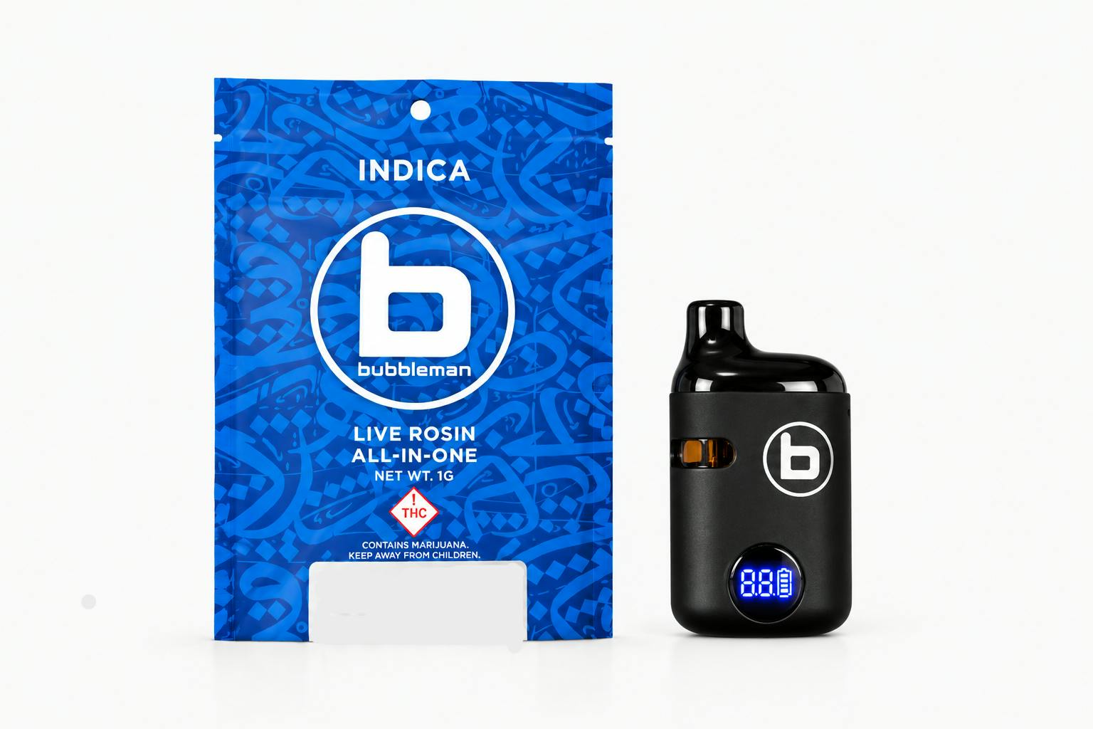 Purple Starfruit (I) - Bubbleman 1G All-In-One