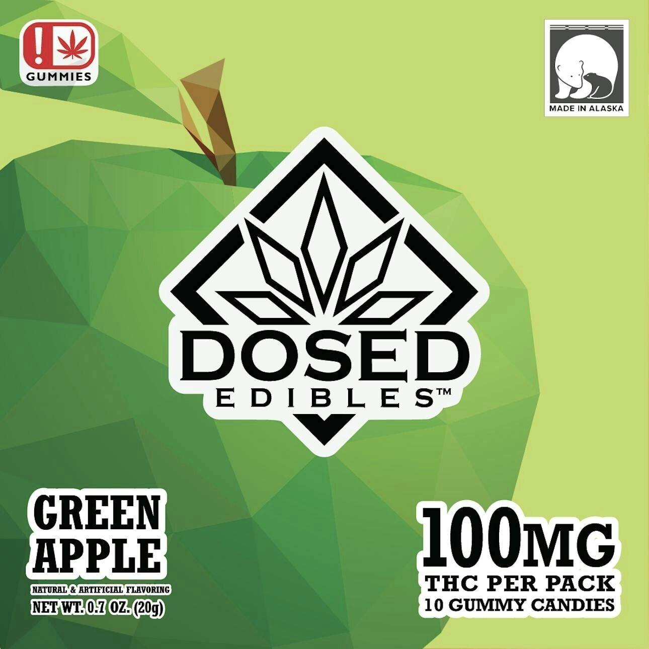 Green Apple Gummies By Dosed
