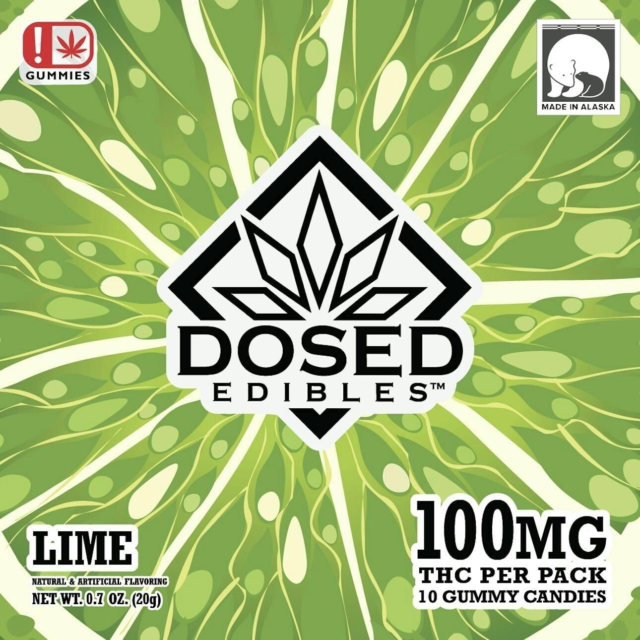 Lime Gummies By Dosed