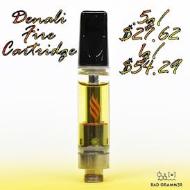 Honeydew Cucumber Distillate Cartridge By Denali Fire Extracts