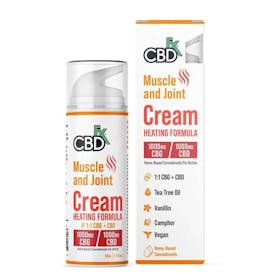 1000mg Muscle & Joint Heating Cream By CBDfx