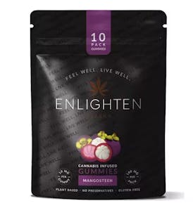 100mg Mangosteen Gummies By Enlighten Extracts
