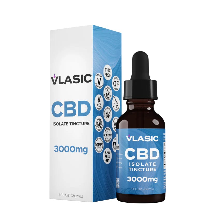CBD Isolate Tincture by Vlasic