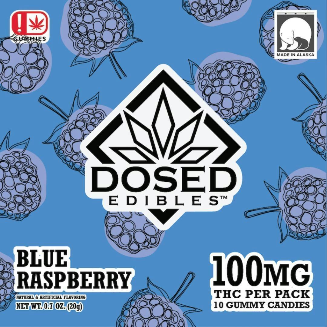 Blue Raspberry Gummies By Dosed