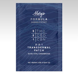 Mary's Medicinals - Transdermal Patch 3:2:1