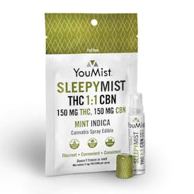 You Mist - Sleepy Mist Edible Spray 150mg THC/150mg CBN