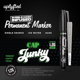 Uplyfted - Permanent Marker x Cap Junky Bubble Hash Pre-Roll 1.2g | 2/$25