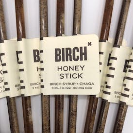 CBD Birch Syrup + Chaga Honey Stick