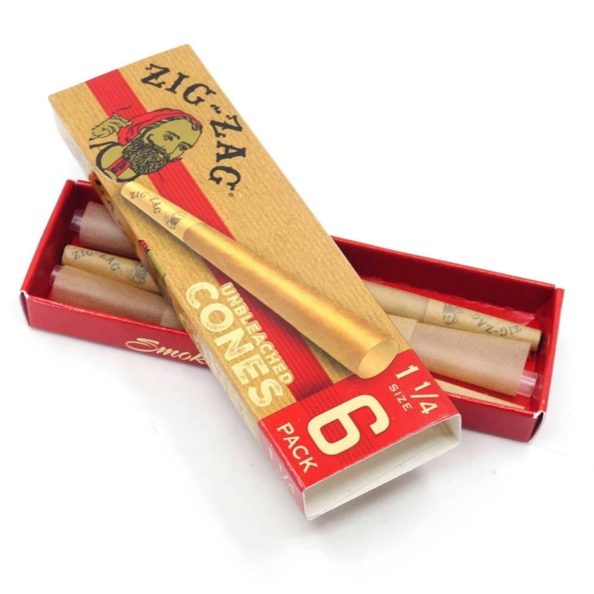 Zig Zag 1 1/4 Cone 6 Pack