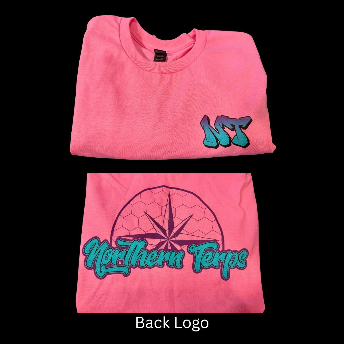 Northern Terps Pink T Shirt - 3X