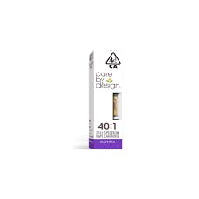 CARE BY DESIGN: 40:1 CBD Vape Cartridge 500mg