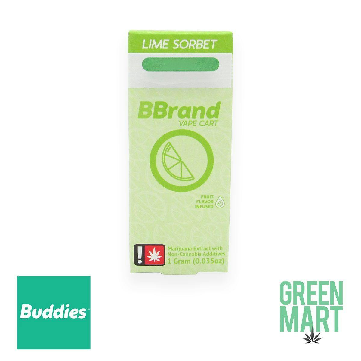Buddies Brand: Lime Sorbet