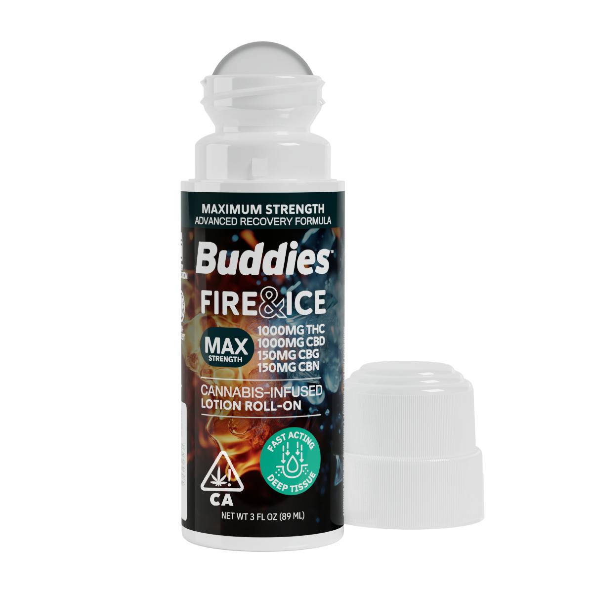 20:20:1:1 Fire & Ice MS | Balms | THC:CBD:CBG:CBN 1000mg:1000mg:150mg:150mg