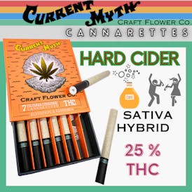 Current Myth Cannarette Pack (Hard Cider)