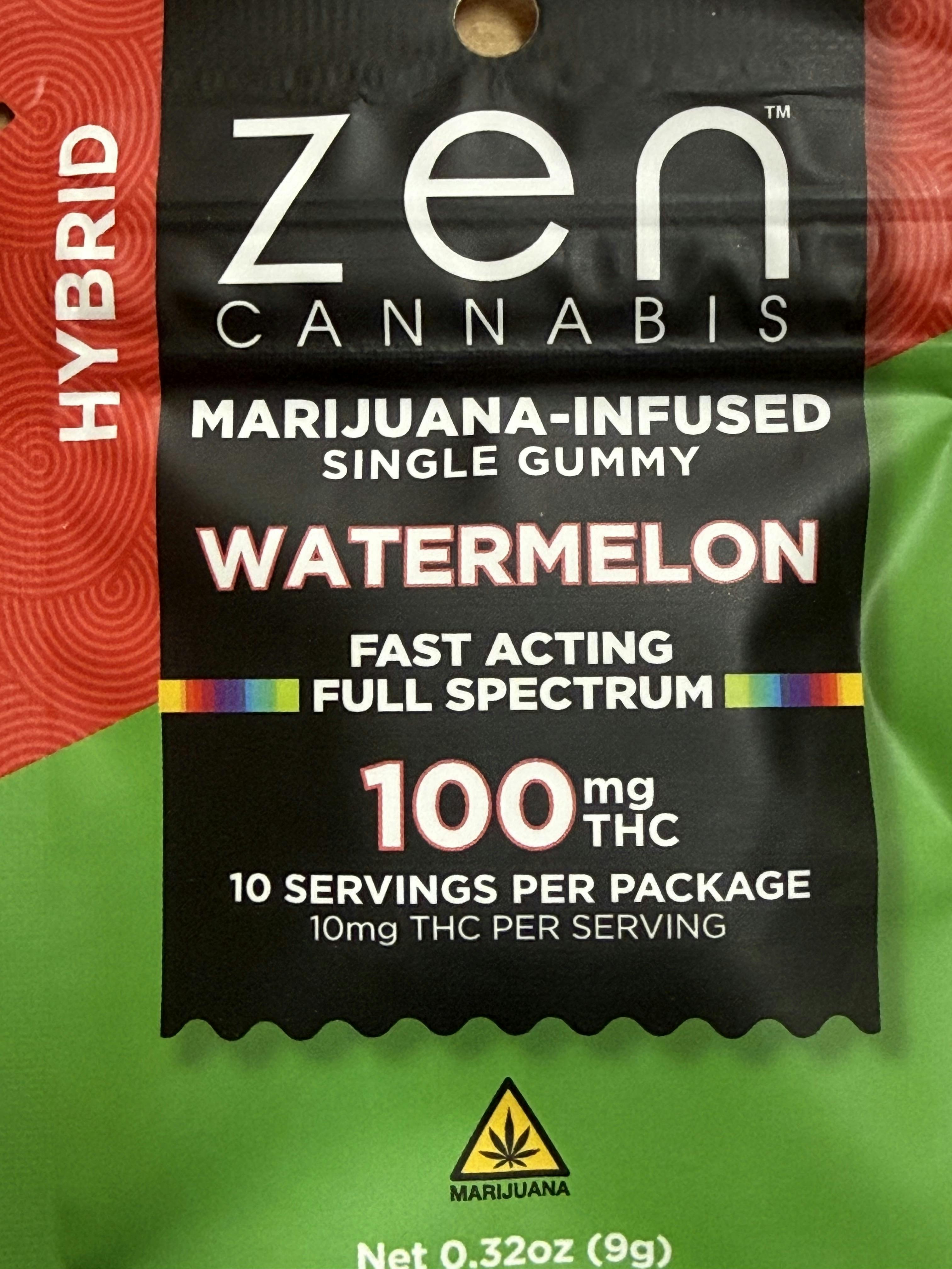 Single Watermelon gummy