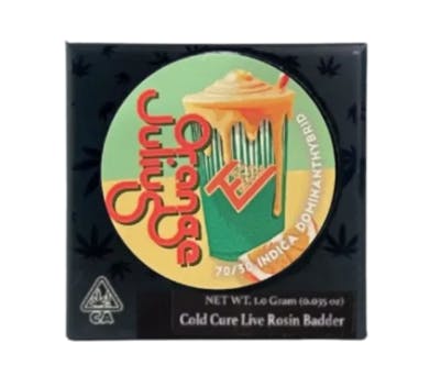 Orange Julius Cold Cure Live