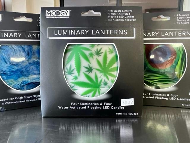 Collapsable Lanters, with LED Tea Light at Lake Smoke Farm