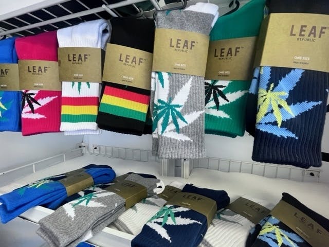 Cannabis Socks | Apparel at Indian Trail Farms (Medical)