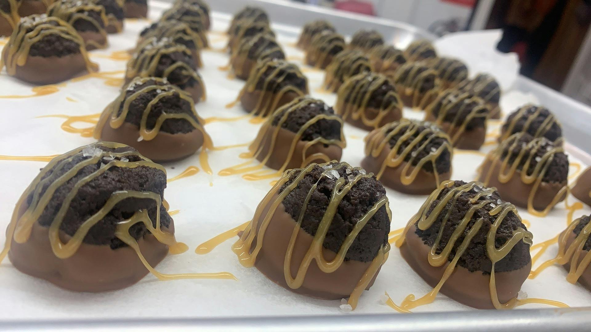 Chocolate Cheesecake Bites 25mg Each 2pk