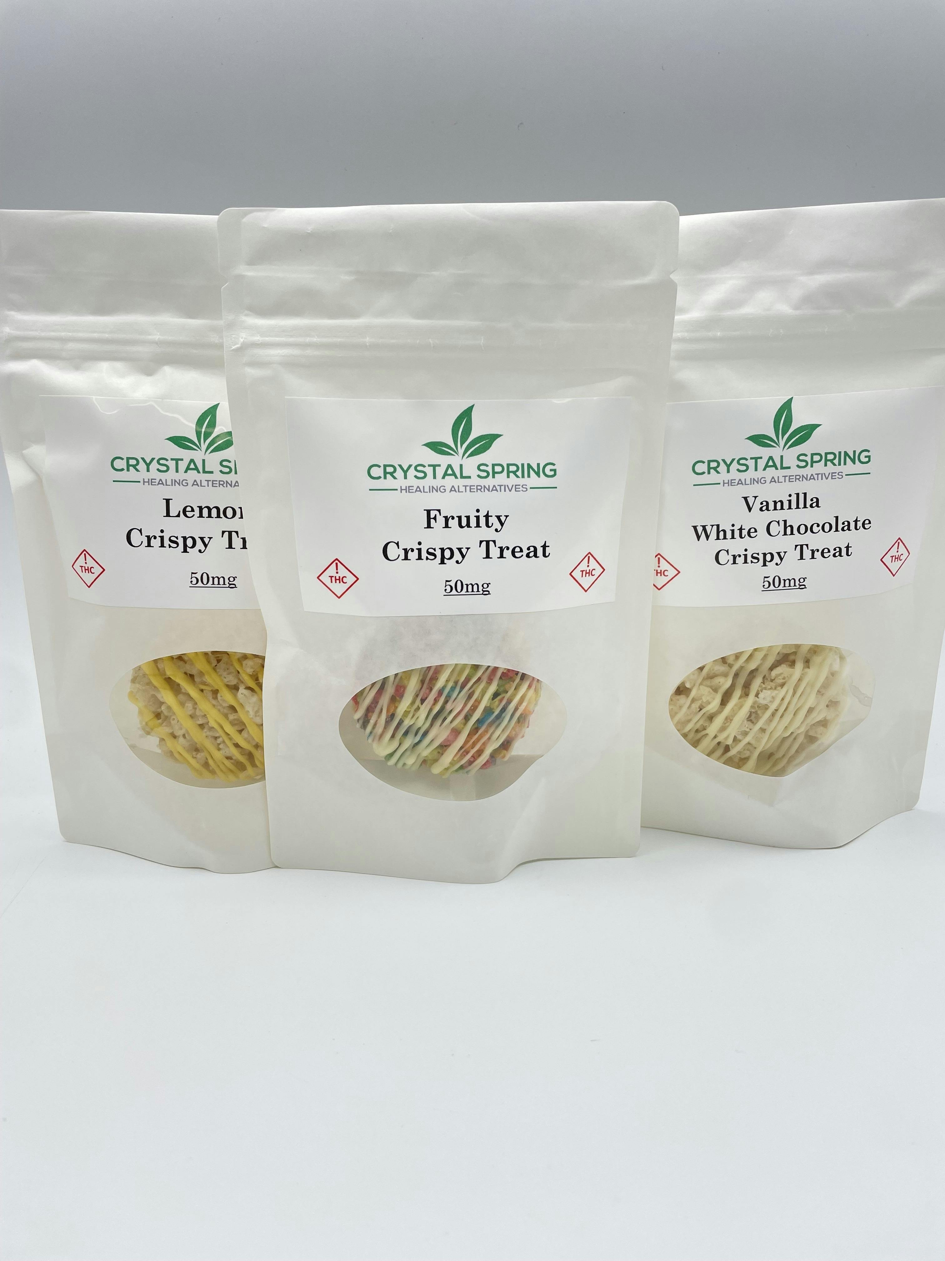 Crispy Treats 50mg 3 Flavors Click For Details