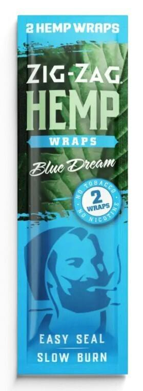 Zig Zag Hemp Wraps Blue Dream 2pk