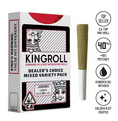 Mixed Variety Pack #7 | Infused Joints | 0.75g each | 4pk