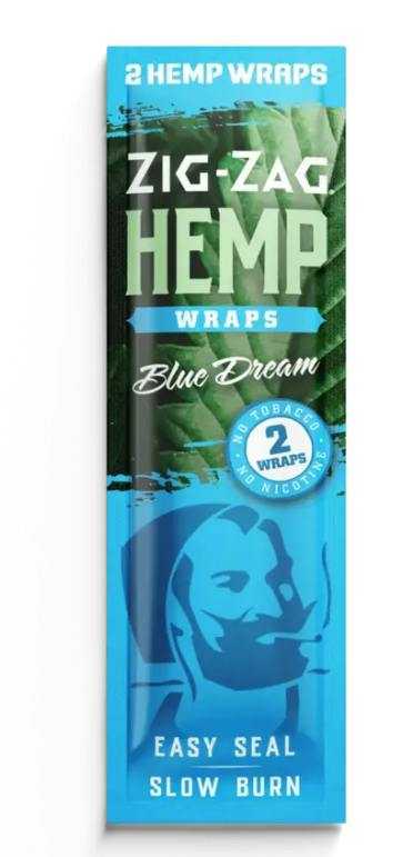 Zig Zag Hemp Wraps Blue Dream 2pk