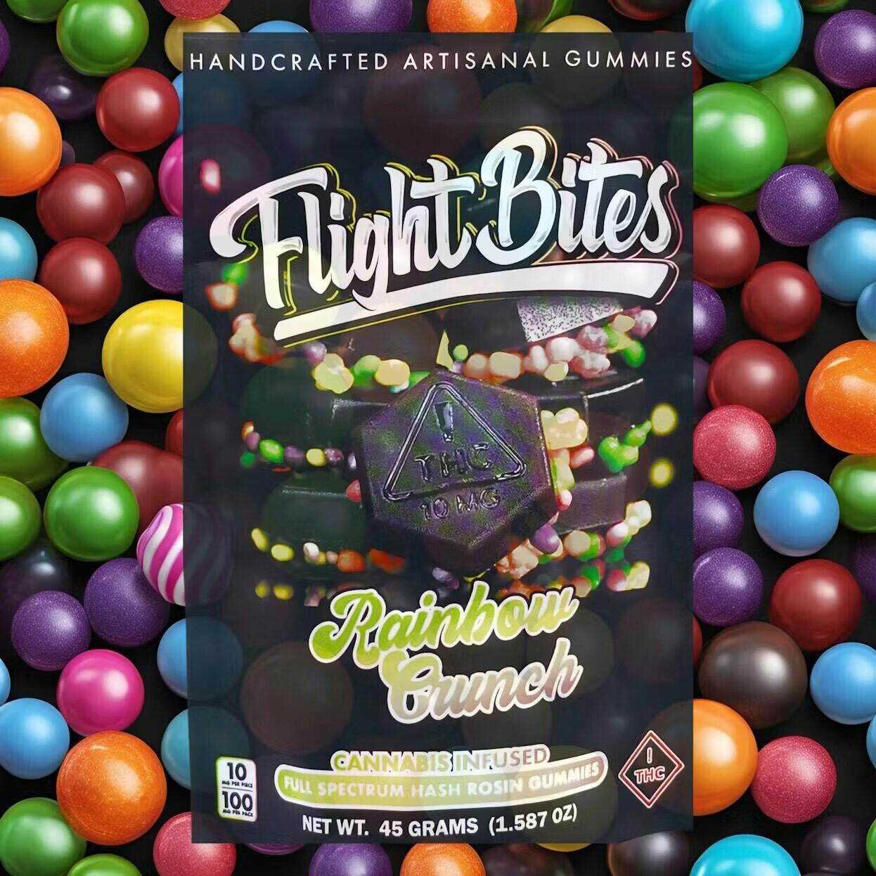 Flight Bites- 100mg Rainbow Crunch