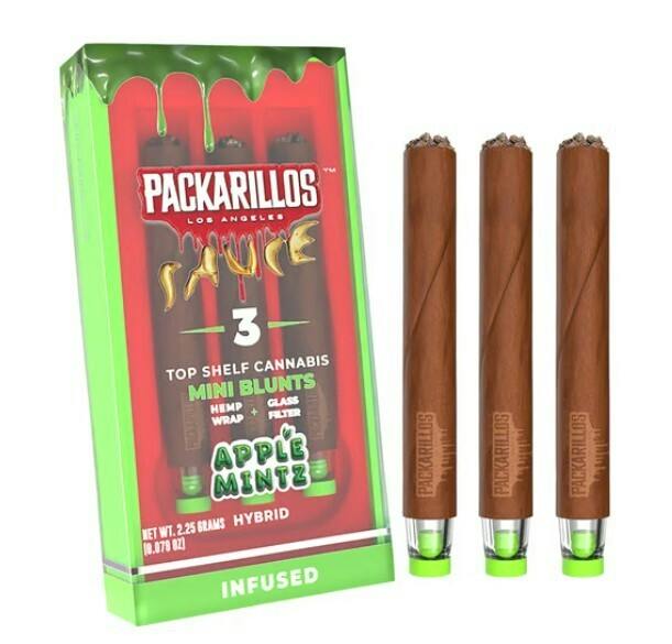 Packarillo - Infused Blunt 3 pack - Apple Mintz