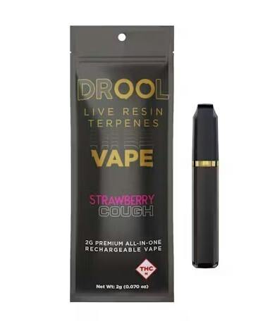 DROOL - 2g AIO live resin vape - Strawberry Cough