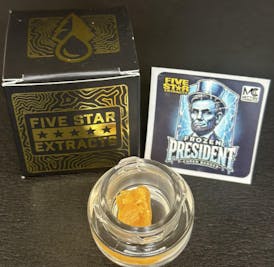 (AU) Five Star Extracts 1g Cured Badder - Frozen President