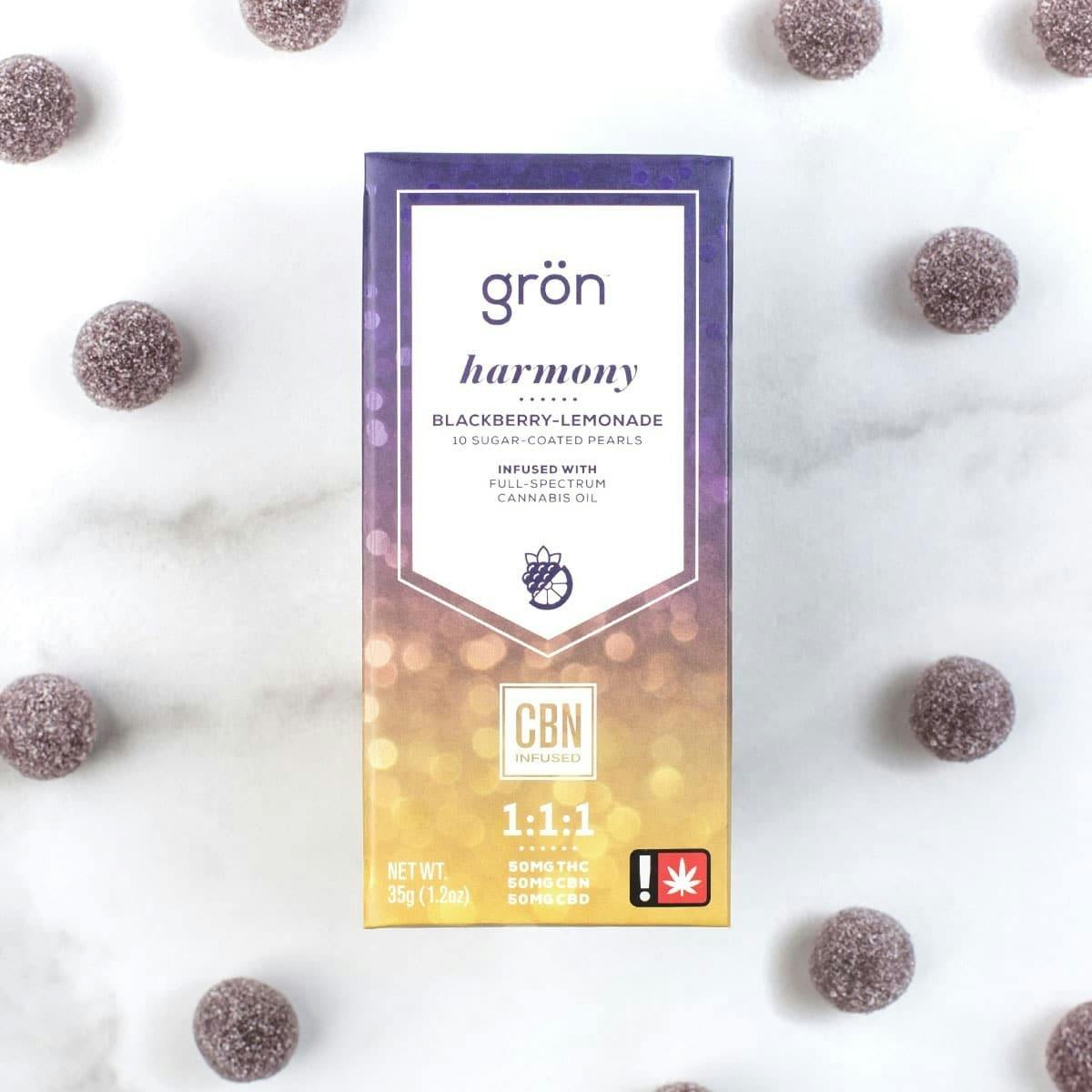 Blackberry Lemonade 1:1:1 CBD:CBN:THC Gummies | 100mg | 10ct | 10mg/ea