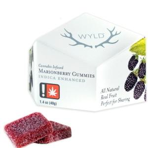 Marionberry Indica Enhanced Gummies | 100mg | 10ct | 10mg/ea