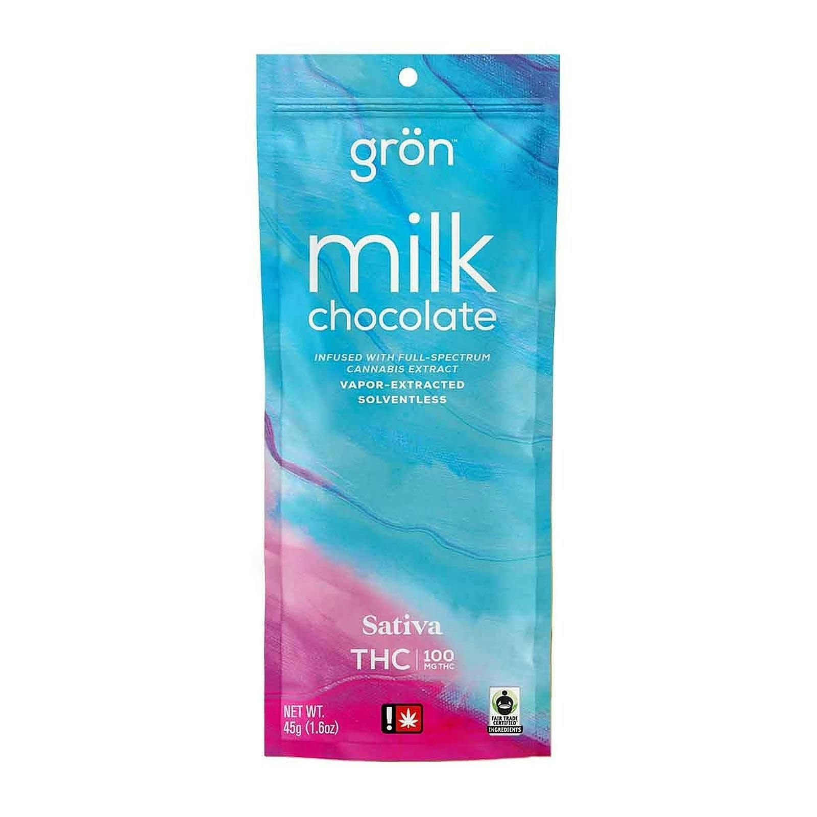 Milk Chocolate Bar | Sativa | 100 mg