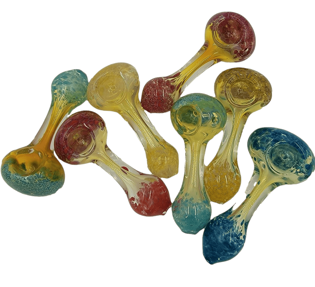 3.5" Various FRESH FUMED Hand Pipes | Assorted Colors and Styles
