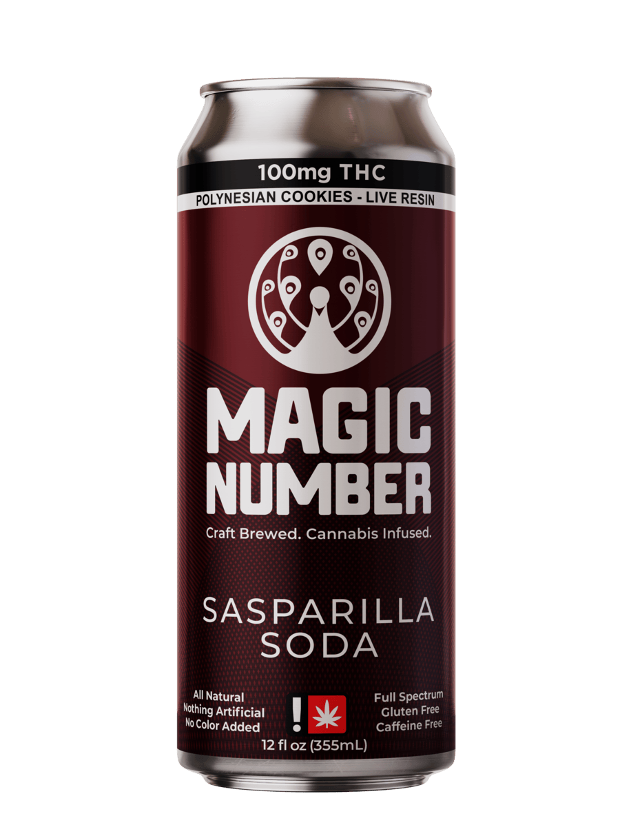 Sasparilla 100mg THC