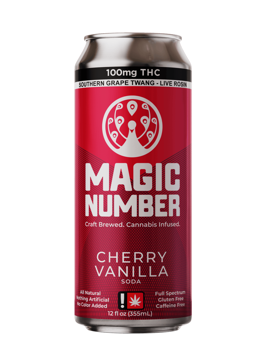 Cherry Vanilla Soda 100mg THC