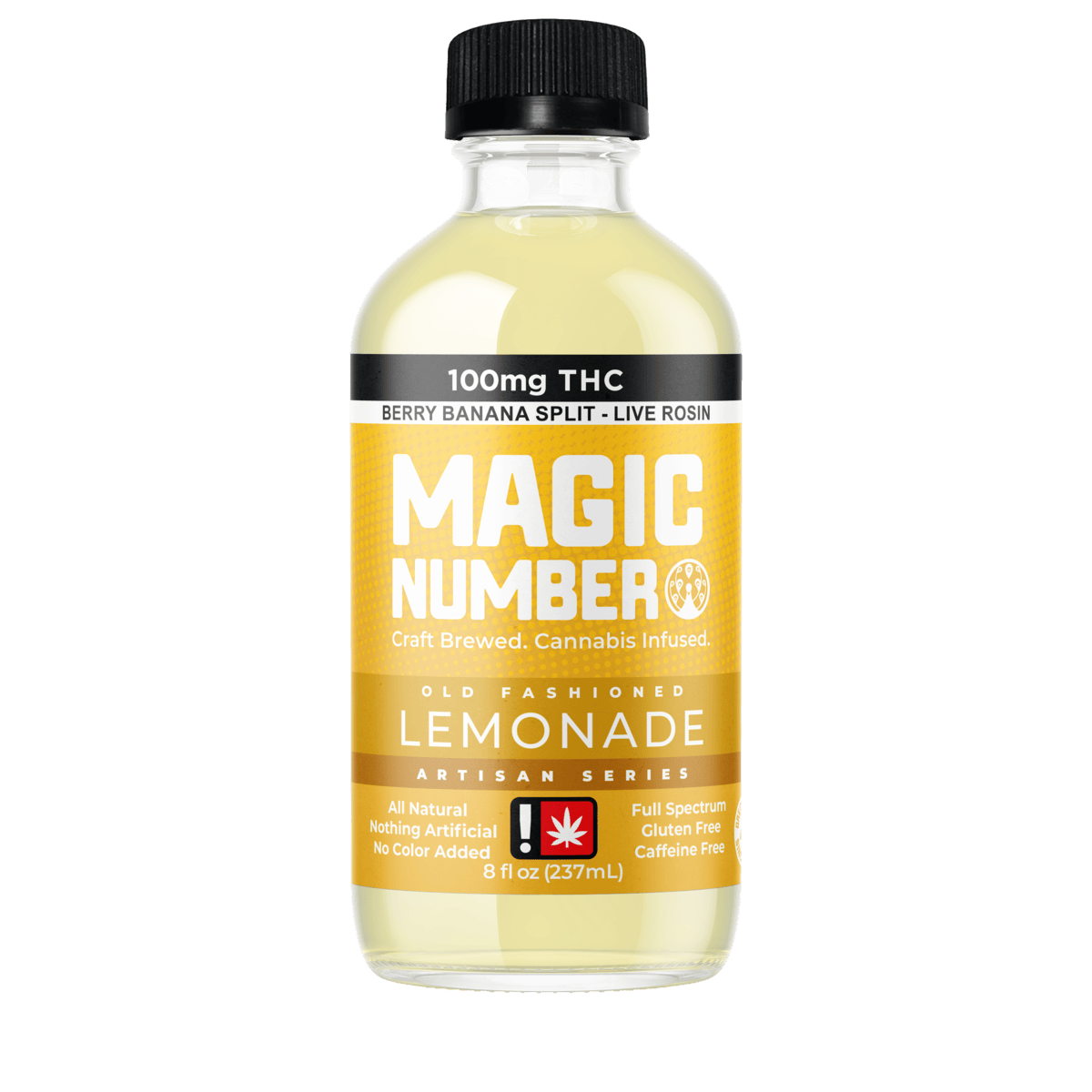 Magic Number | Lemonade | Non-Carbonated | 100mg | 8oz