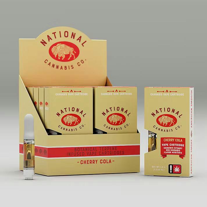 National Cannabis Company Flavored Cartridge - Cherry Cola