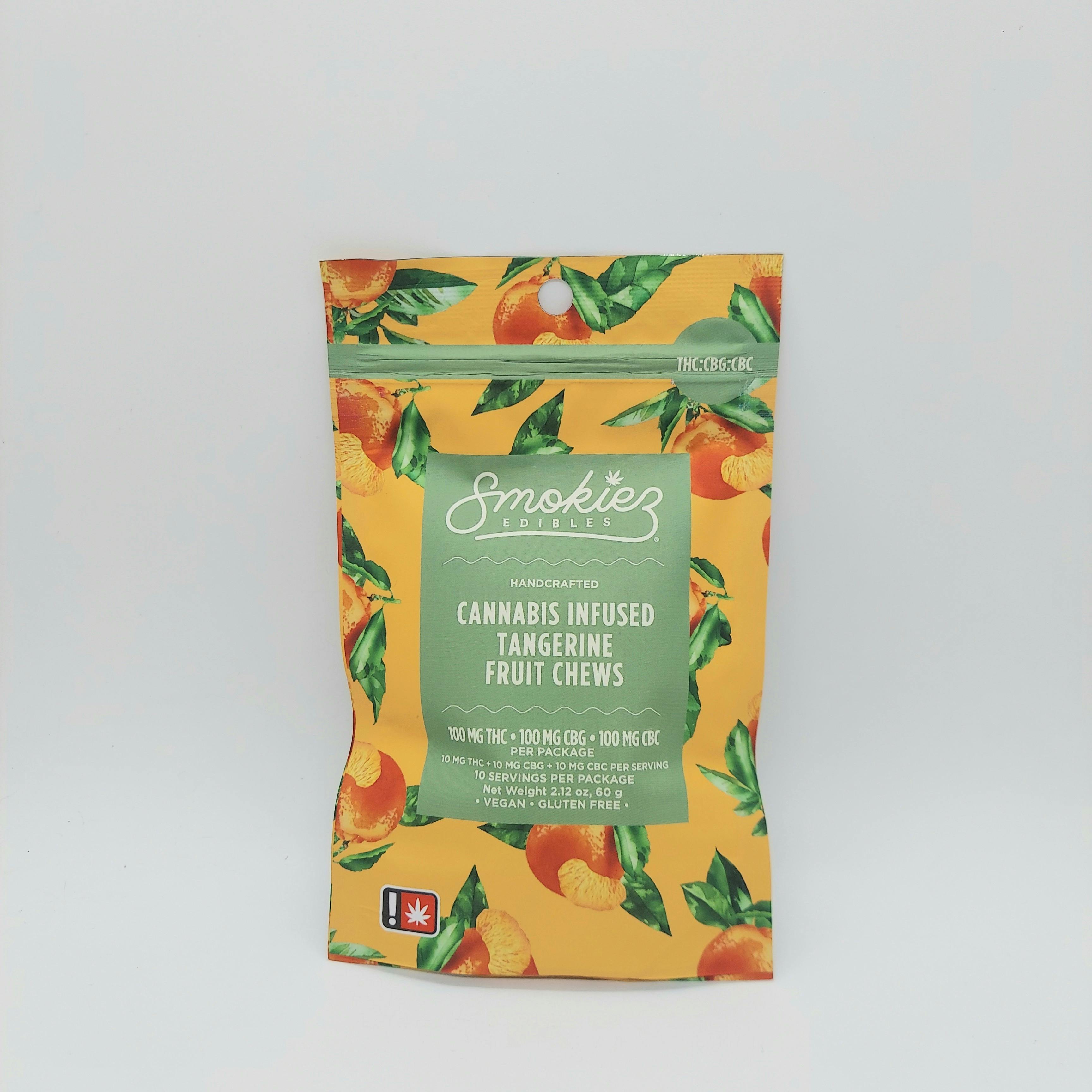 Sour Tangerine Gummies CBC:CBG:THC 1:1:1 | 100mg | 10ct |10mg/ea