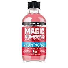 Magic Number | Fruit Punch | Non-Carbonated | 100mg | 8oz