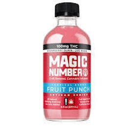 Magic Number Fruit Punch - 100MG THC